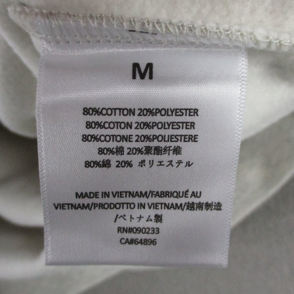 Fear of God Essentials Hoodie Mens Medium Light Oatmeal Heather Sweatshirt NEW - Picture 8 of 12